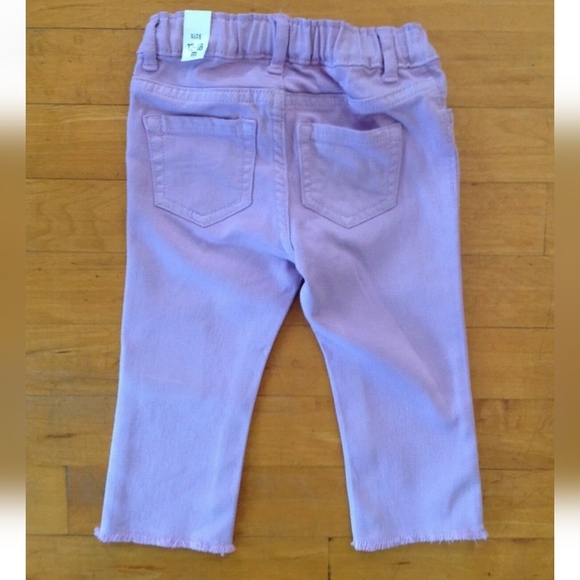 The Children's Place Girls Purple Pants Size 12-18 Months NWT - Picture 6 of 9